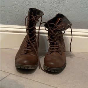 Brown boots